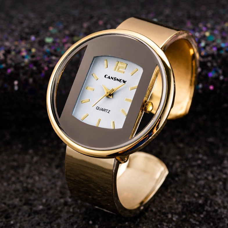 AliExpress Foreign Trade Fashion New Ladies Watch Steel Band Bracelet Korean Fashion Student Quartz Watch