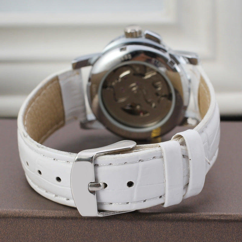 Winner Ladies Fashion Casual Small Automatic Mechanical Watch Wholesale