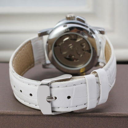 Winner Ladies Fashion Casual Small Automatic Mechanical Watch Wholesale
