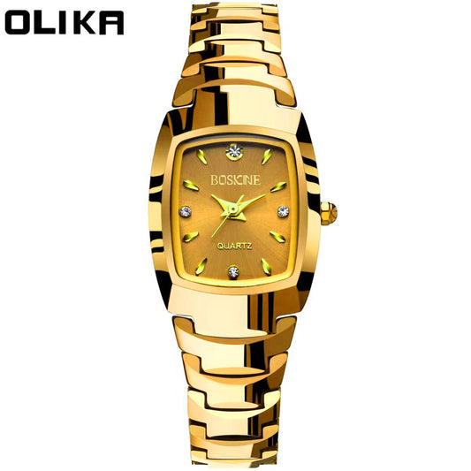 New Fashion Square Watch Women Original Movement Genuine Goods Waterproof Light Luxury Elegant Gift Women Quartz Watch