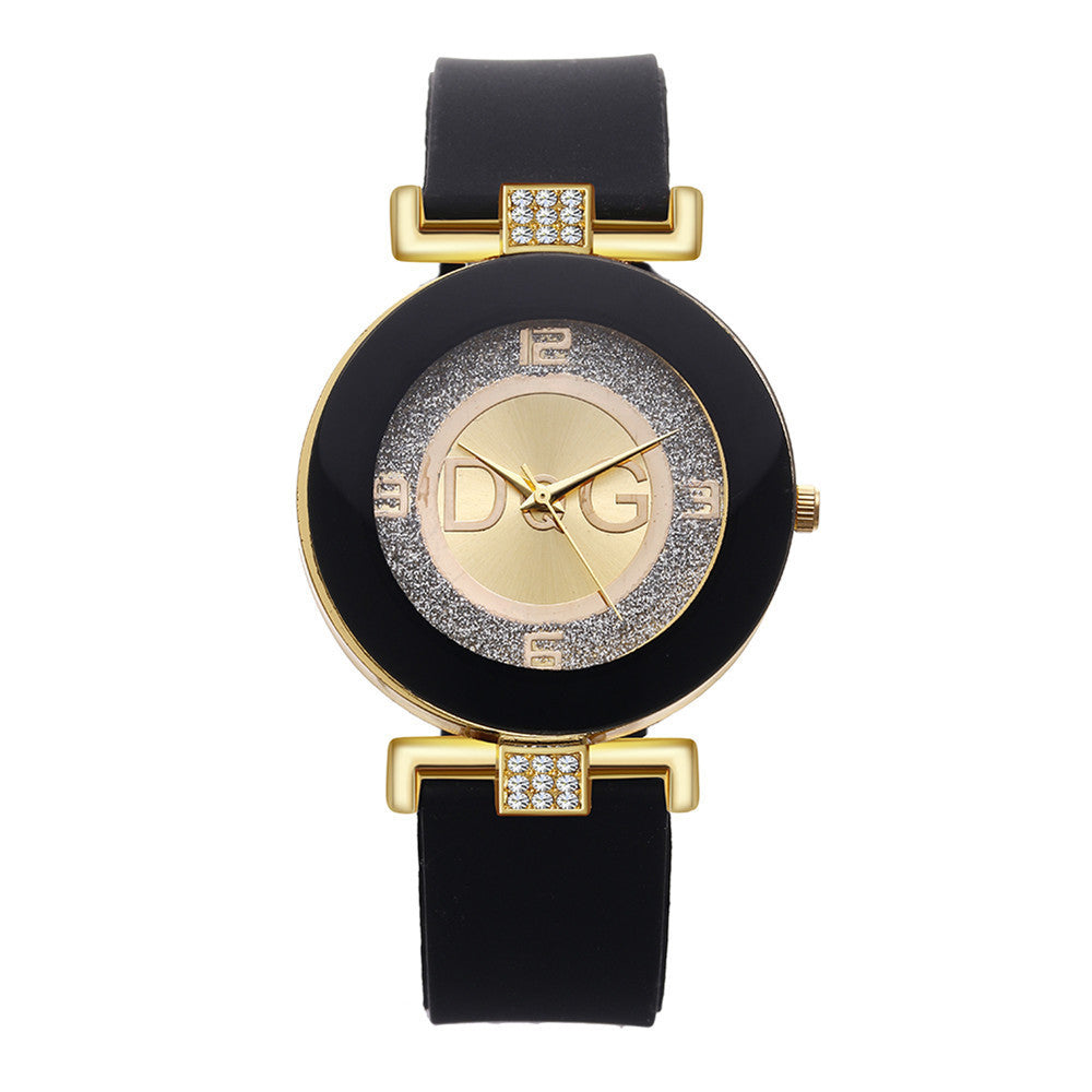 Foreign Trade New Fashion Women's Watch Fashion Silicone Popular Watch Trend Quartz Student Women's Watch In Stock Wholesale