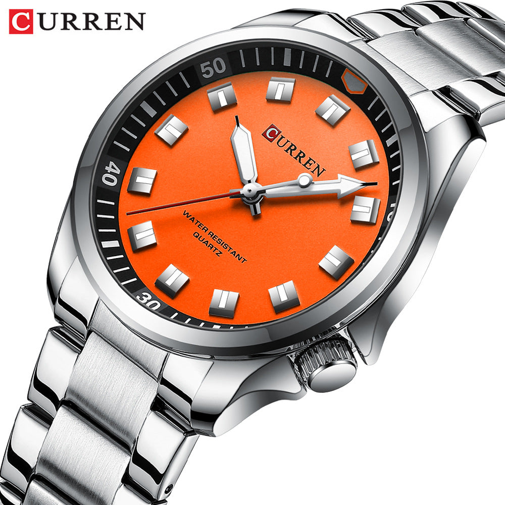 Curren/Kareen 8451 Men's Watch Quartz Watch Steel Band Watch Business Men's Watch Fashion Watch