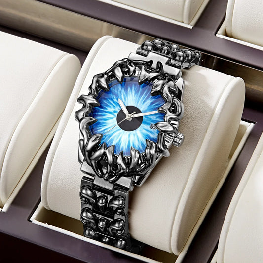 Foreign Trade Explosions Middle Ancient Alien Claws Do Old Millennium Men's Watch Retro Y2k Personality European And American Cross-border Direct Selling