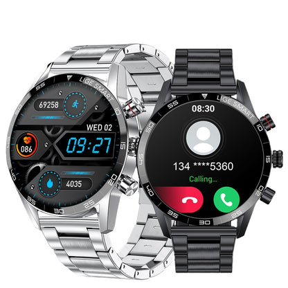 LIGE/bangwei Foreign Trade Exclusive Smart Watch Blood Pressure Heart Rate Bluetooth Multi-functional Men's Business Watch