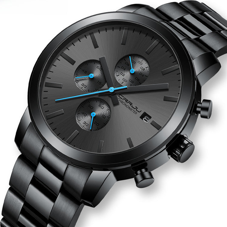 CRRJU/Kajun 2287s Men's Watch Casual Business Fashion Personalized Watch Men's Watch Student Watch Simple Day