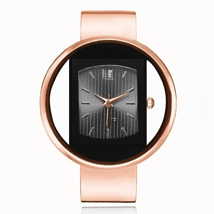 AliExpress Foreign Trade Fashion New Ladies Watch Steel Band Bracelet Korean Fashion Student Quartz Watch