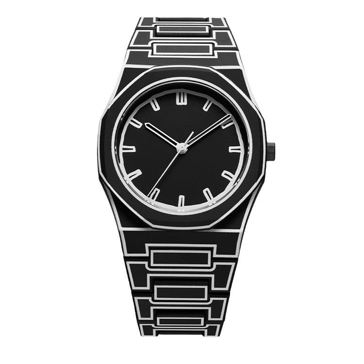 2024 Watch Men's Advanced Sense Waterproof Women's Watch Southeast Asia Middle East Explosions Plastic Men's Quartz Watch Wholesale