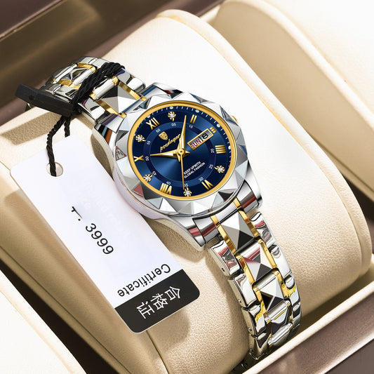 Women's Watch New Waterproof Luminous Fashion Quartz Watch Live