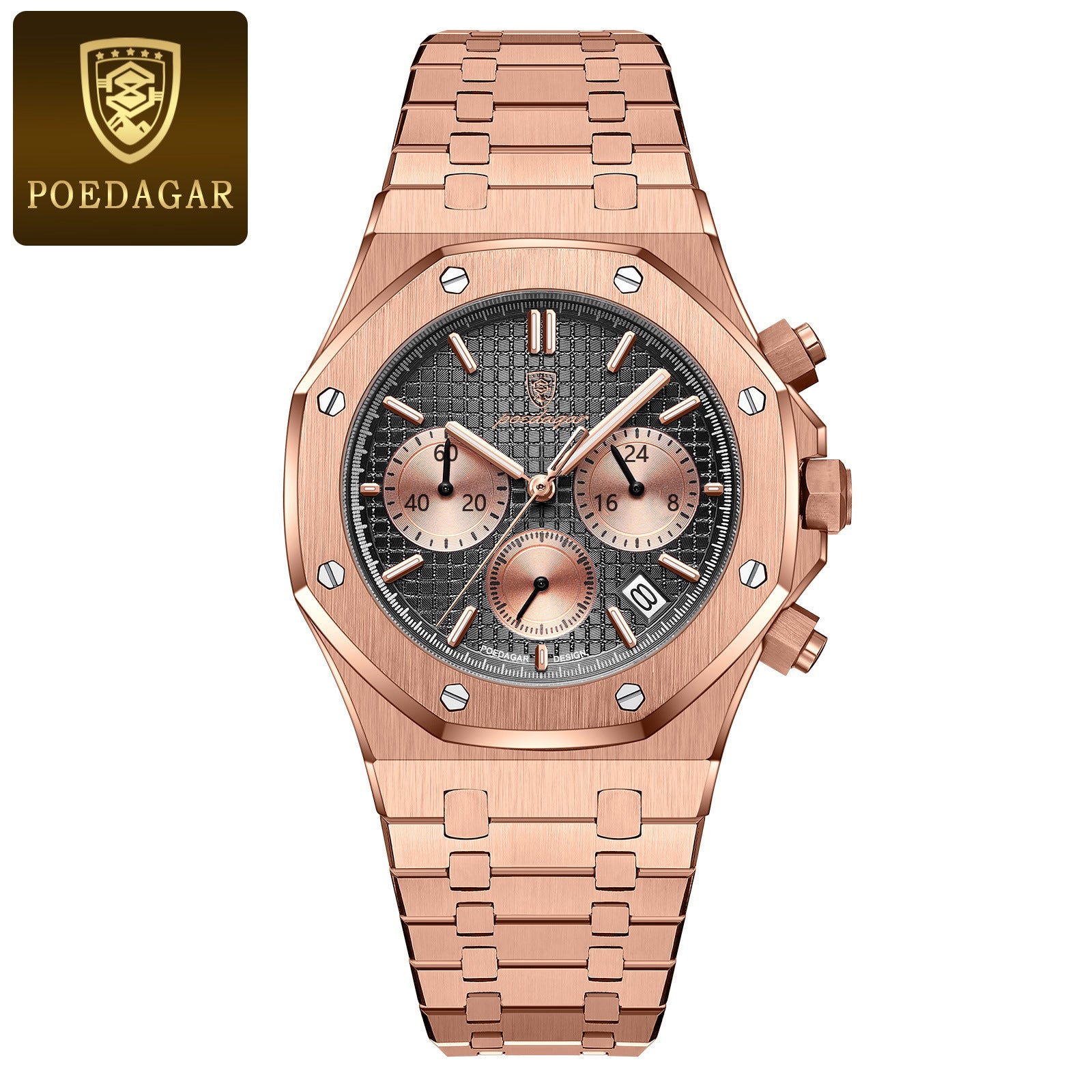 Swiss Brand New Multi-functional Quartz Men's Watch Trendy Watch Live Broadcast Foreign Trade Popular One-piece Delivery