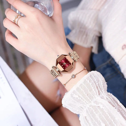 Swiss Brand Waterproof Ultra-thin Women's Quartz Watch Casual Fashion Watch Live Broadcast Foreign Trade Popular One-piece Delivery