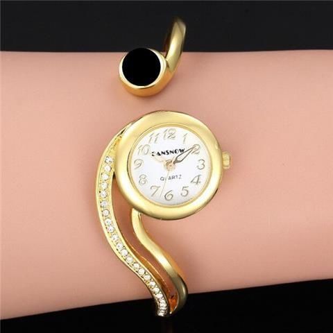 Fashion Diamond-encrusted Bracelet Watch Women's Alloy Strap Small Dial Thin Wrist Fashion Watch Women's Pointer Quartz Watch