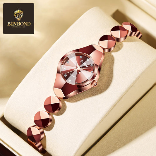Women's Watch Waterproof All-match Niche High-end Delicate Bracelet Fashionable Ins Style Light Luxury Cross-border Quartz Watch