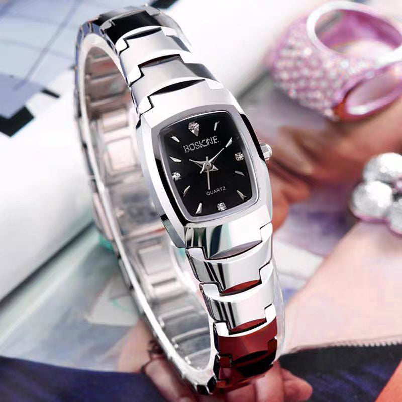 New Fashion Square Watch Women Original Movement Genuine Goods Waterproof Light Luxury Elegant Gift Women Quartz Watch