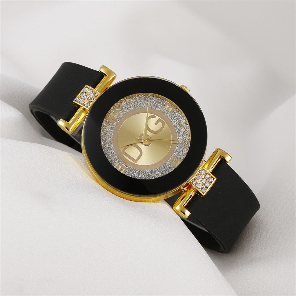 Foreign Trade New Fashion Women's Watch Fashion Silicone Popular Watch Trend Quartz Student Women's Watch In Stock Wholesale