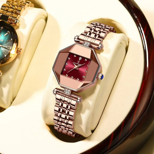 Swiss Brand Waterproof Ultra-thin Women's Quartz Watch Casual Fashion Watch Live Broadcast Foreign Trade Popular One-piece Delivery