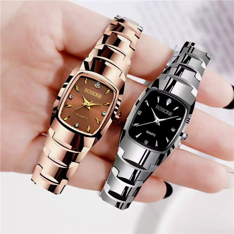 New Fashion Square Watch Women Original Movement Genuine Goods Waterproof Light Luxury Elegant Gift Women Quartz Watch