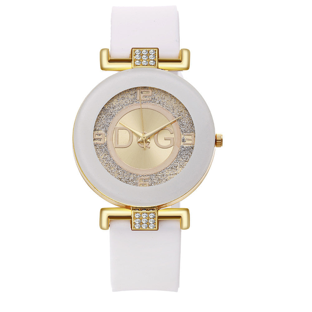 Foreign Trade New Fashion Women's Watch Fashion Silicone Popular Watch Trend Quartz Student Women's Watch In Stock Wholesale