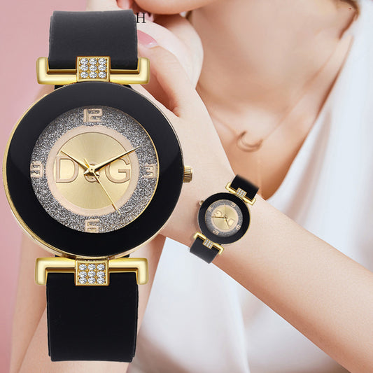 Foreign Trade New Fashion Women's Watch Fashion Silicone Popular Watch Trend Quartz Student Women's Watch In Stock Wholesale