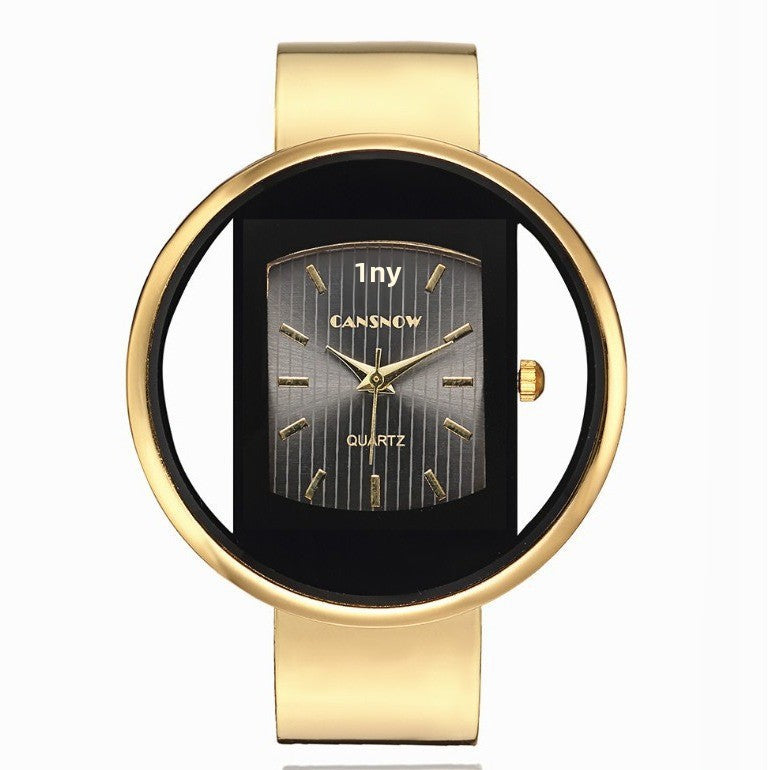 AliExpress Foreign Trade Fashion New Ladies Watch Steel Band Bracelet Korean Fashion Student Quartz Watch