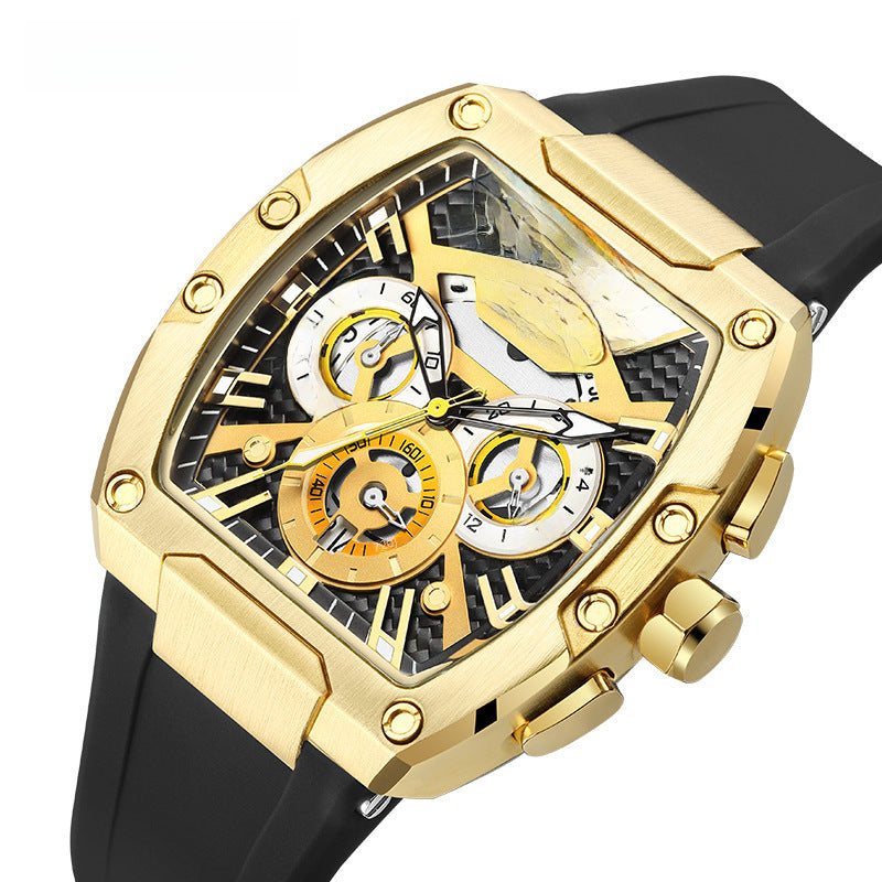 2023 New MEGIR Fashion Sports Men's Watch Cross-border Hot Amazon Waterproof Luminous Watch 8112