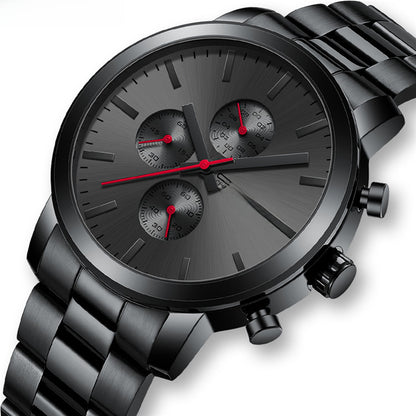 CRRJU/Kajun 2287s Men's Watch Casual Business Fashion Personalized Watch Men's Watch Student Watch Simple Day